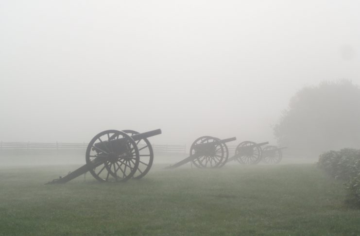 civil war cannons