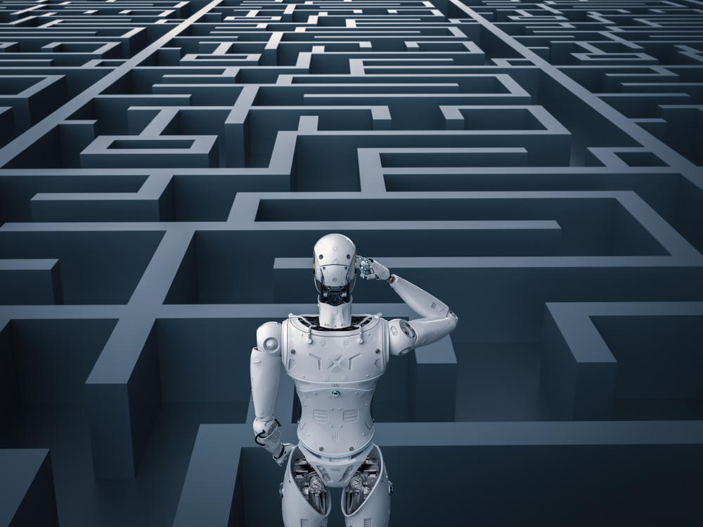 robot maze