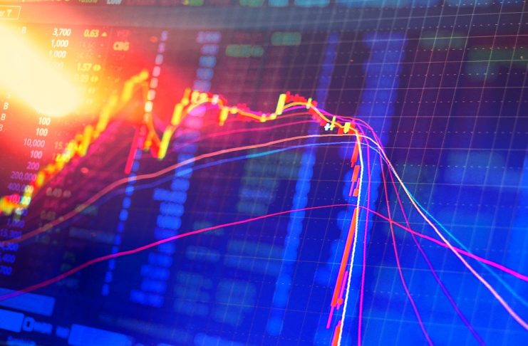 stock price down