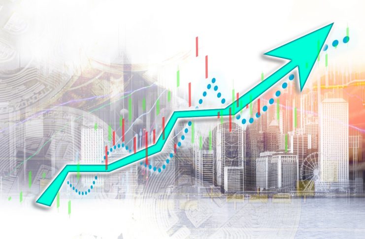 cryptocurrency market cap up 10%