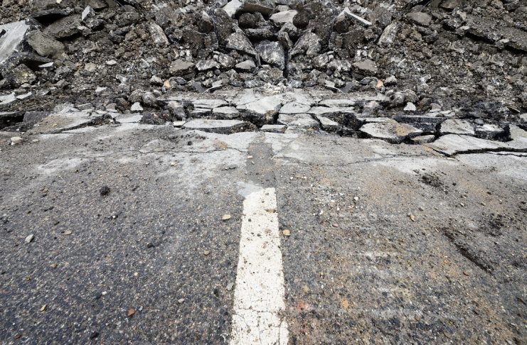 end of the road