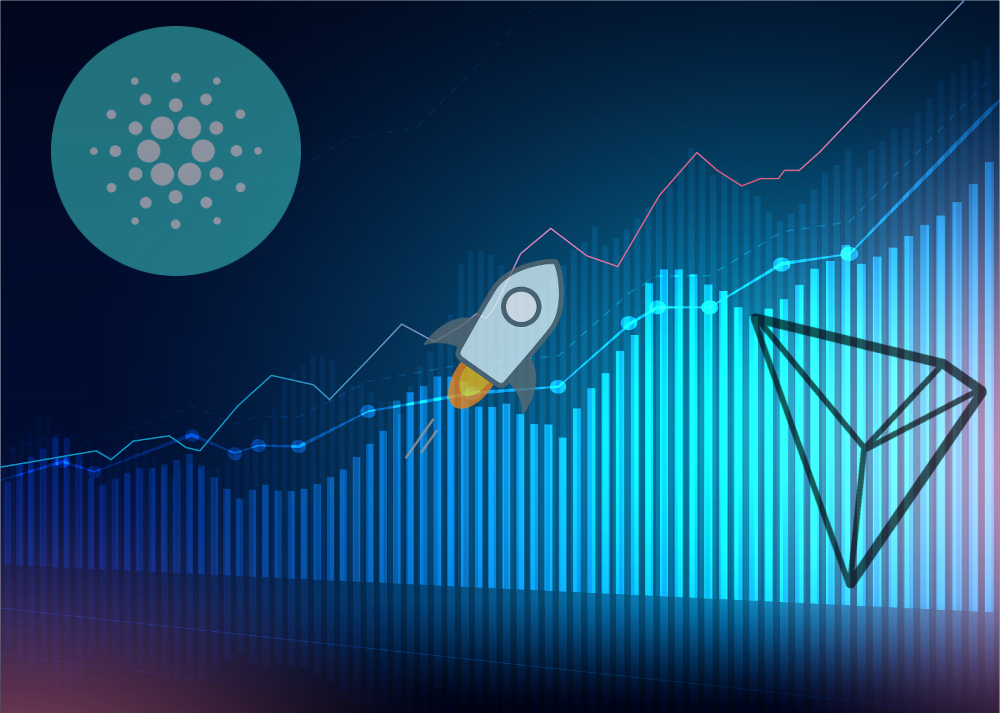 ada xlm trx price chart