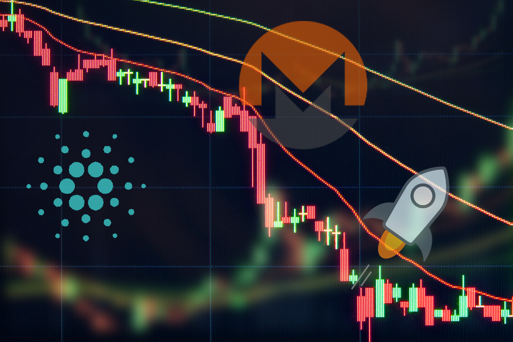 cardano monero stellar price