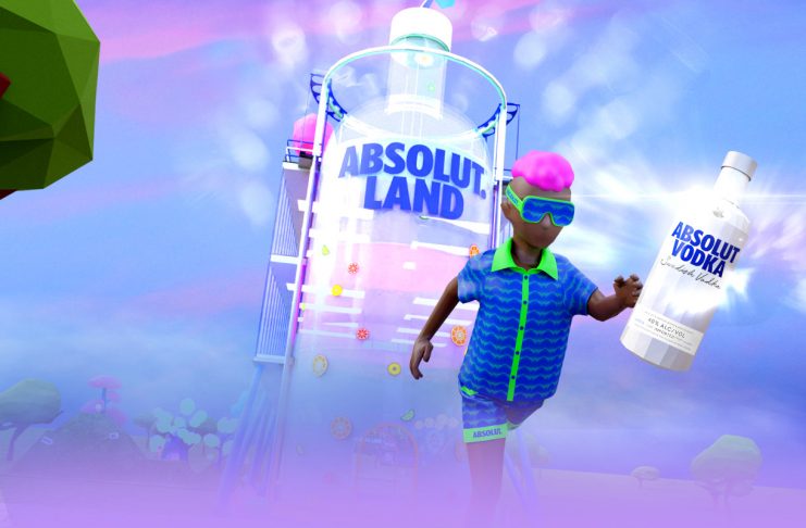 absolut land decentraland