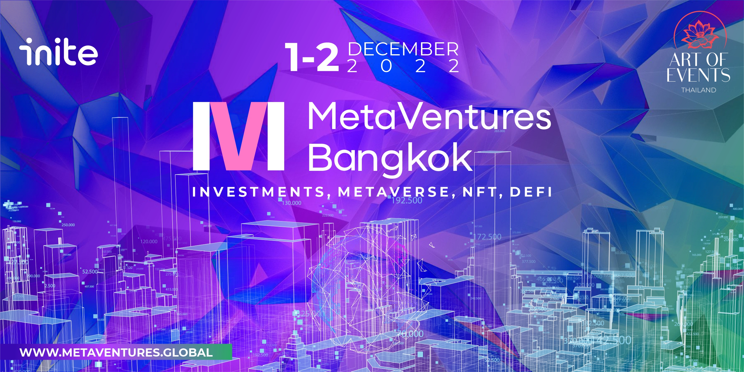 The International Summit MetaVentures Bangkok Will Be Held on December 1-2, 2022