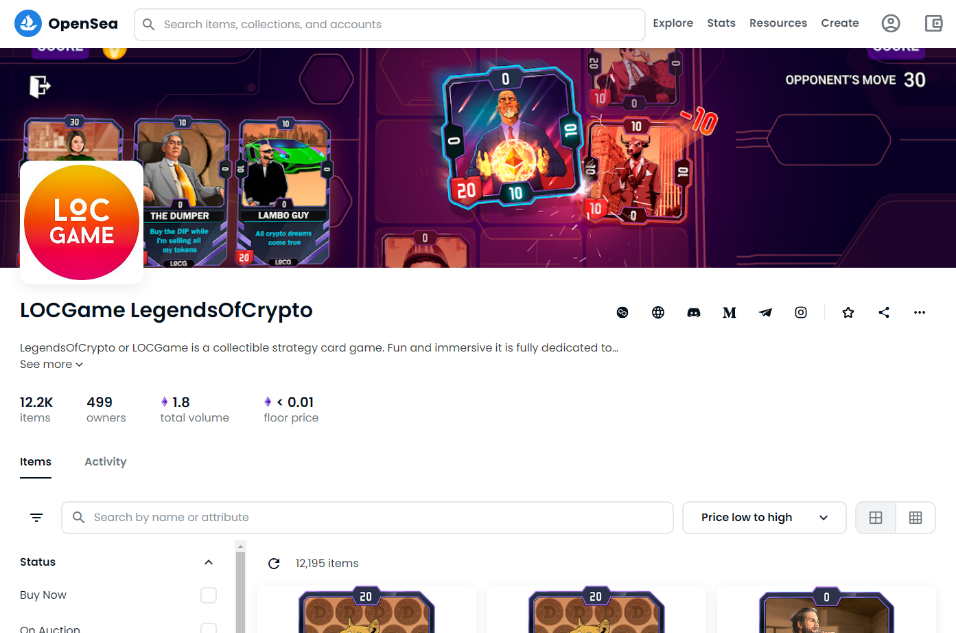 legendsofcrypto opensea