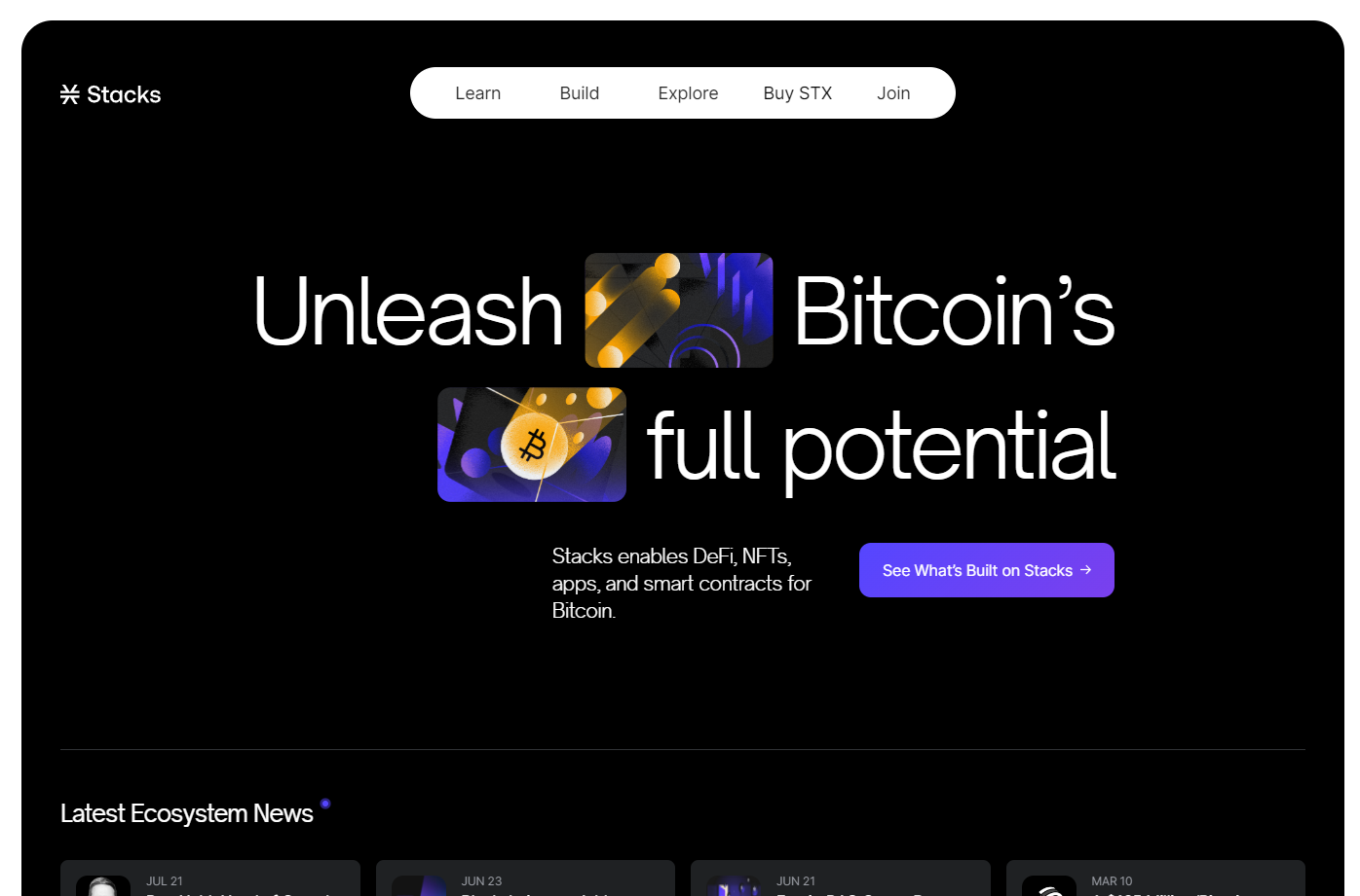 stacks web3 cryptocurrency