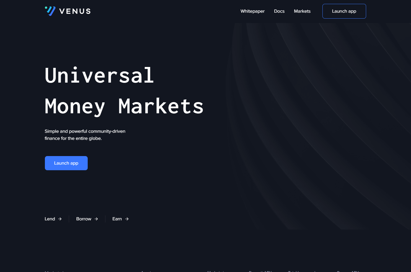 venus lending borrowing