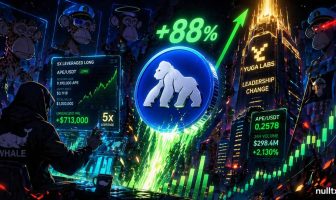 ApeCoin Rises 88% As Yuga Labs Leadership Change; Whale Wager Sparks Market Sentiment 