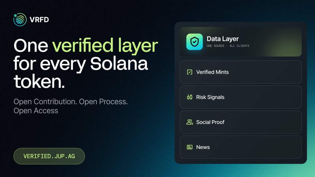 Jupiter Launches VRFD on Solana to Help Broaden Trust Infrastructure