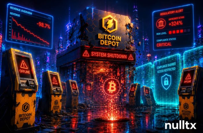 Bitcoin Depot Files for Bankruptcy as Regulatory Pressure and Revenue Collapse Force Shutdown of 9,000 ATMs