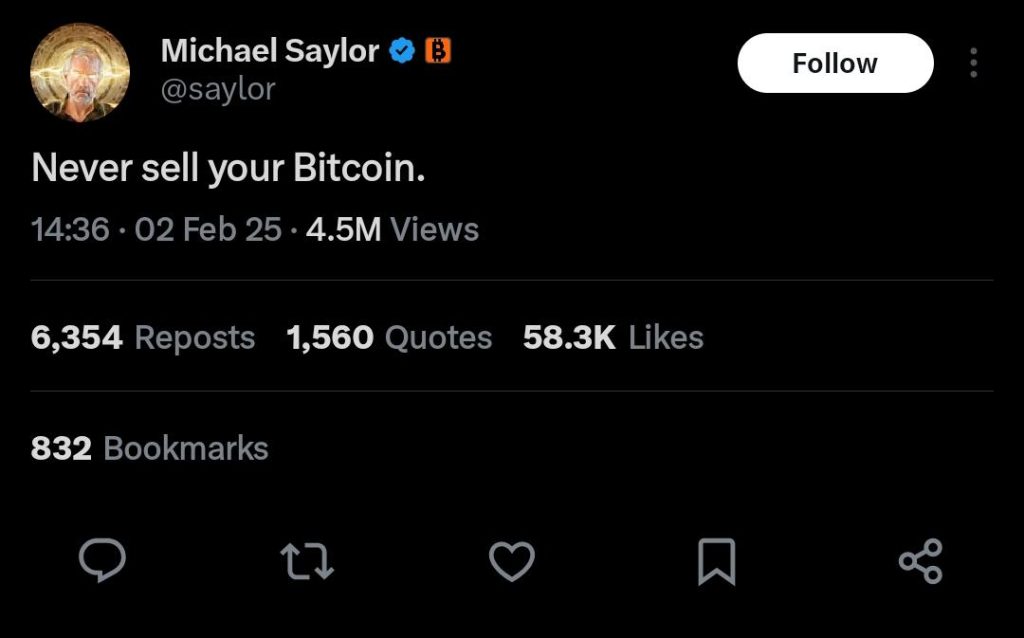 Strategy Sells Bitcoin for First Time in Years, Breaks the "Never Sell" Mantra