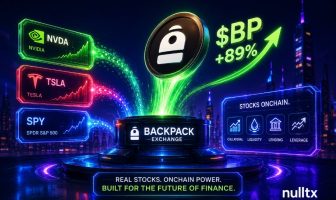 Backpack's $BP Token Surges 89% as Exchange Prepares to Bring Real U.S. Stocks Onchain