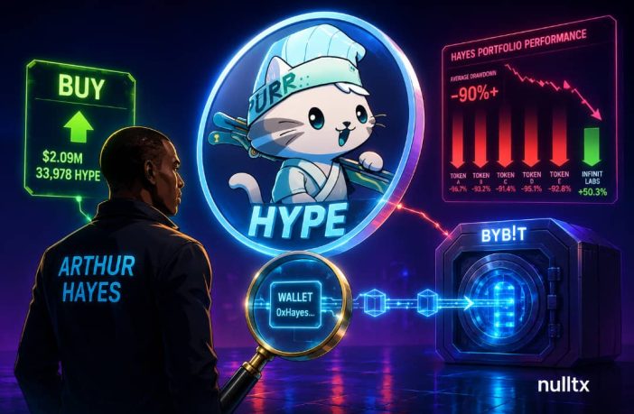 Arthur Hayes Denies Buying Back $2M in HYPE After On-Chain Data Says Otherwise