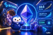 Bitmine Holds $9.6 Billion in Crypto Assets, Buys 126,971 ETH Last Week