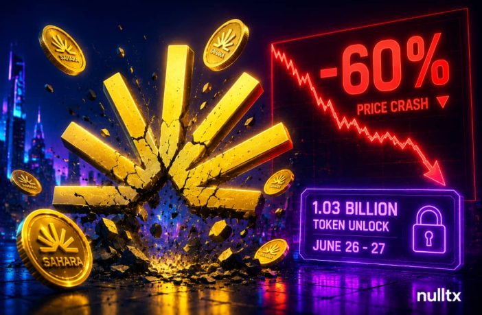 Sahara AI SAHARA Token Crashes 60%, A Billion-Token Unlock Looms