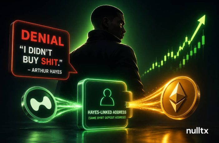 Arthur Hayes-Linked Address Buys $3.16M in HYPE, After He Denied Purchasing the Token