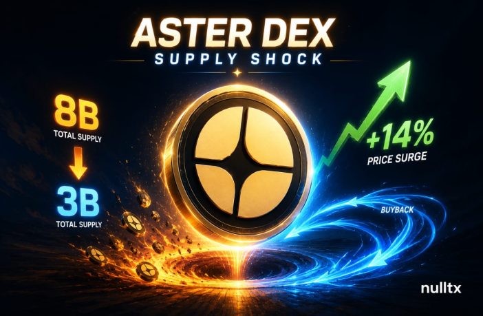 Aster DEX Launches 198% Buyback, Token Jumps 14%